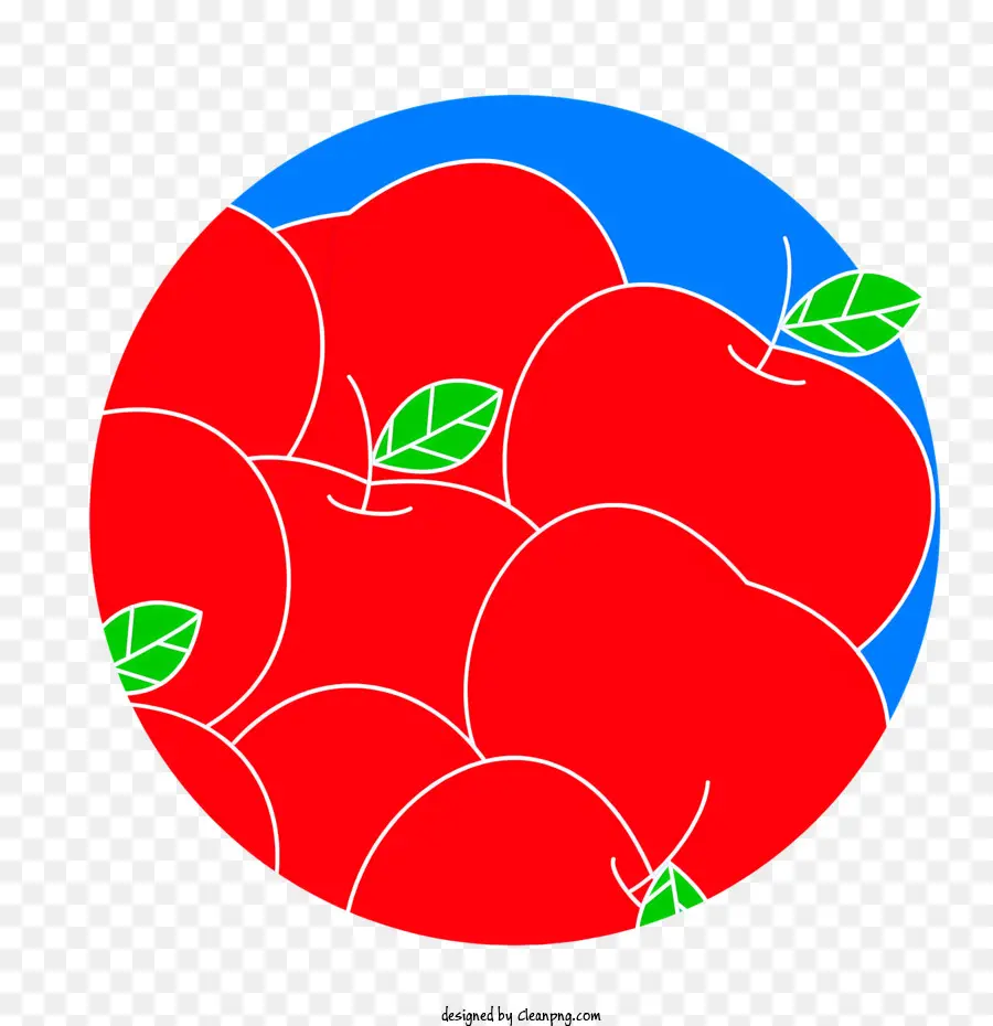 verde foglia - Mela rossa invecchiata con foglia verde