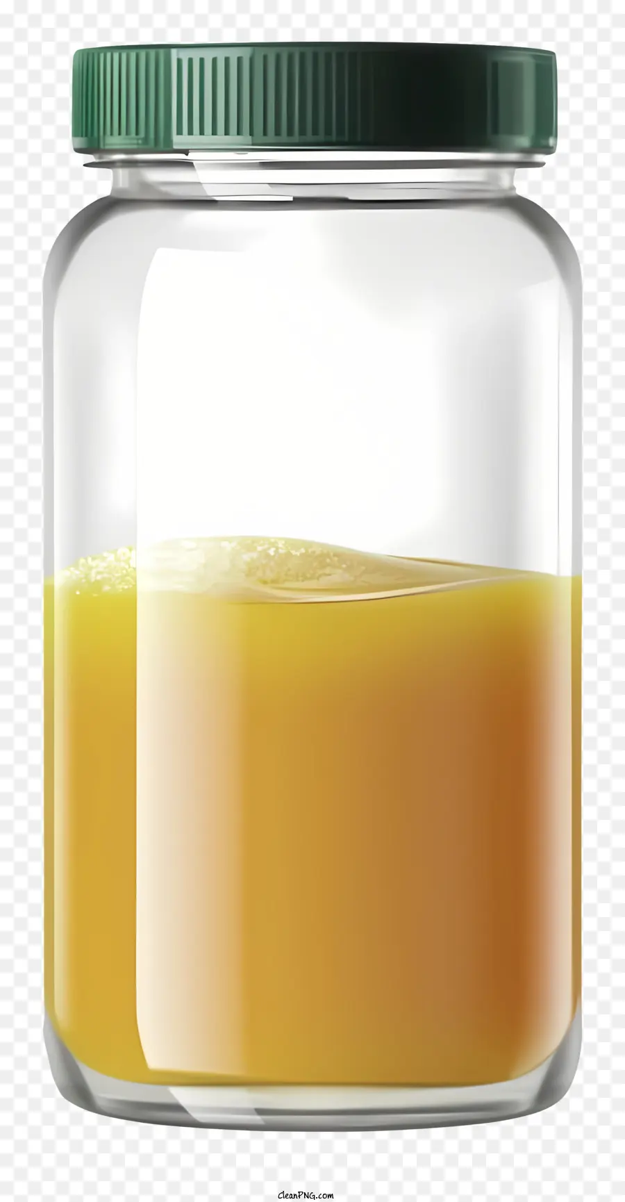 orange juice glass jar black background bright orange metal screw cap