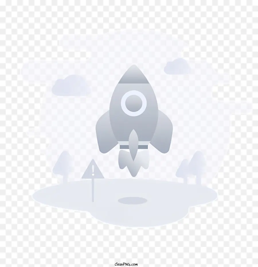 cánh - Tên lửa bạc bay với đôi cánh trên bầu trời giữa những đám mây