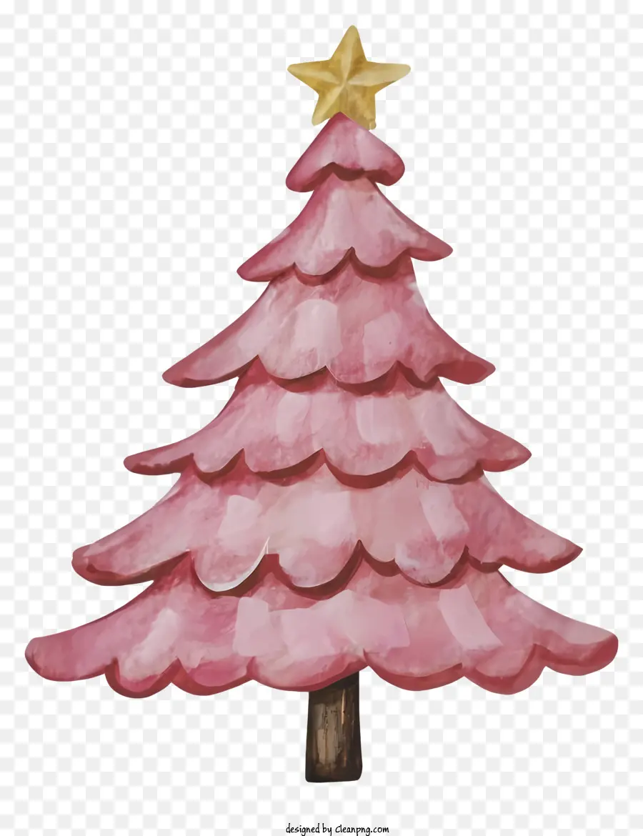 pink christmas tree straw christmas tree hay christmas tree star tree topper round base tree