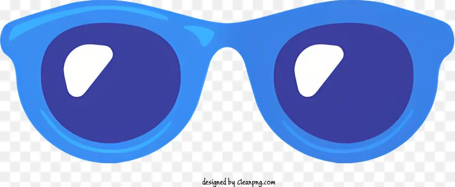 blue sunglasses large lens rectangular shape small bubbles light blue frame