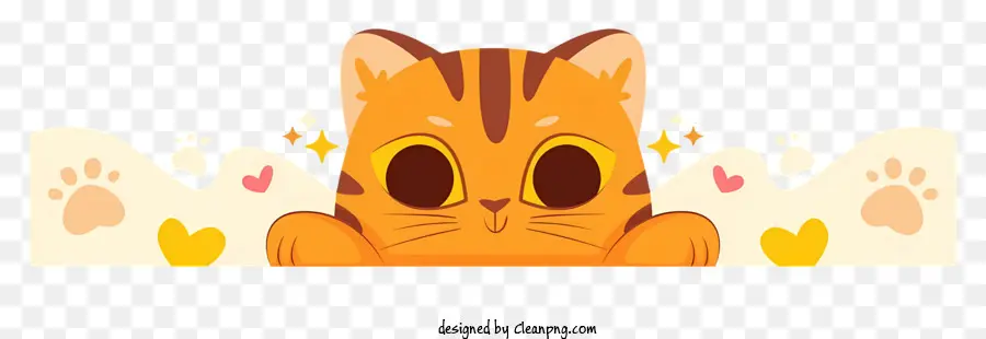cat orange eyes fluffy tail golden fur yawning cat