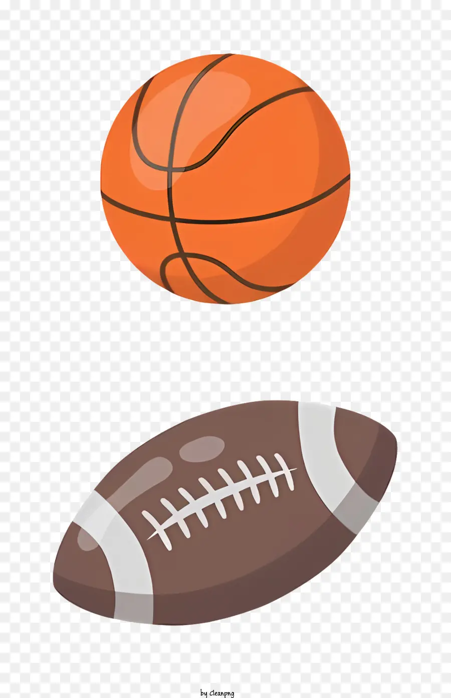 cầu thủ bóng đá - Logo bóng rổ và bóng đá trên những quả bóng màu