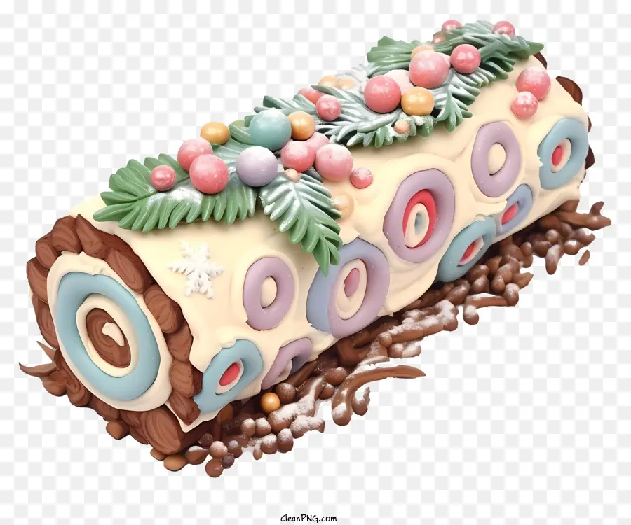 trang trí bánh ngọt bánh bột bánh bánh ngọt thiết kế bánh ngọt - Nhật ký bánh ngọt được trang trí với nhiều đồ trang trí đầy màu sắc khác nhau