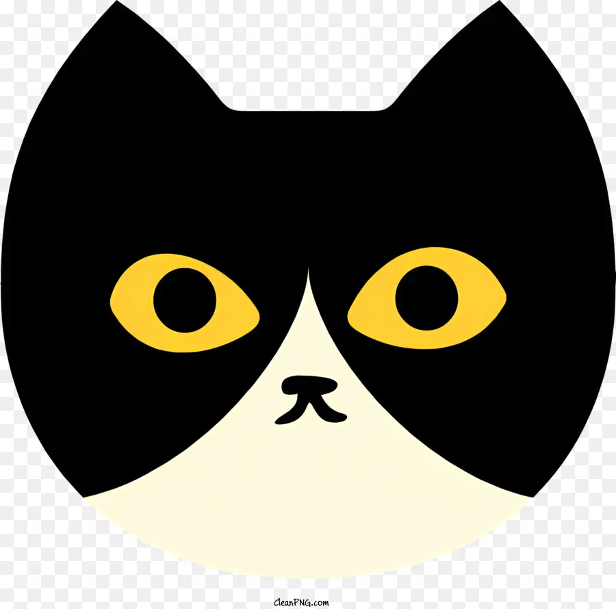 Mèo Vẽ - Vẽ mèo đen tối tối giản với đôi mắt biểu cảm