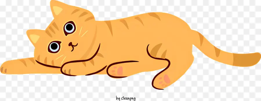 cartone animato gatto - CATTO CATTORE che dorme con gli occhi azzurri