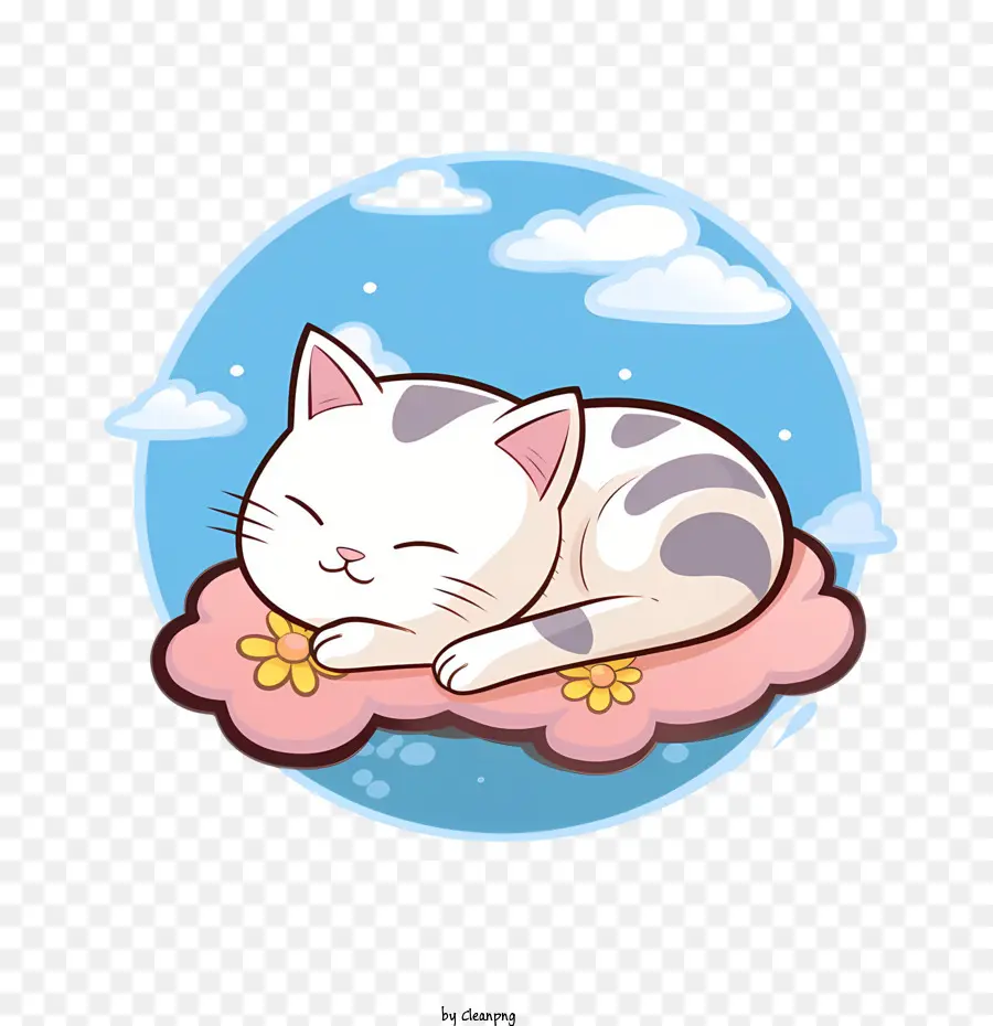 Schlafkatze
 
süße Cartoon Katze Katze Schlaf flauschig - 