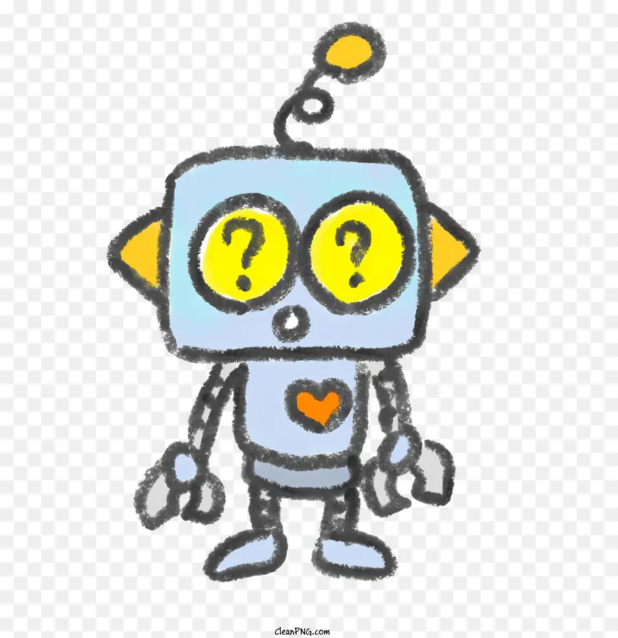 khung màu vàng - Robot xanh và vàng với cơ thể, kính và quần short