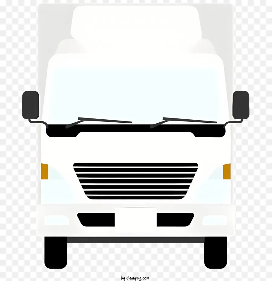 camion bianco semi-trailer piatto per corpo bianco striscia larga ruote bianche piccole ruote bianche - Camion semirimorchio bianco in buone condizioni