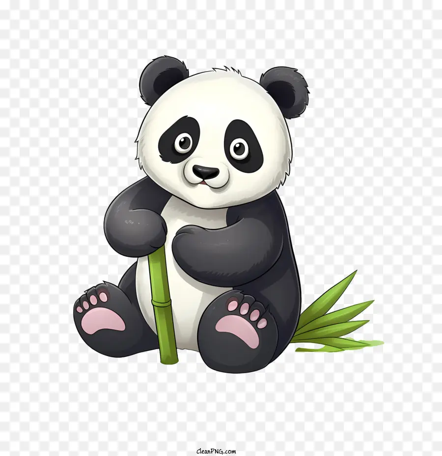 cartone animato panda - 