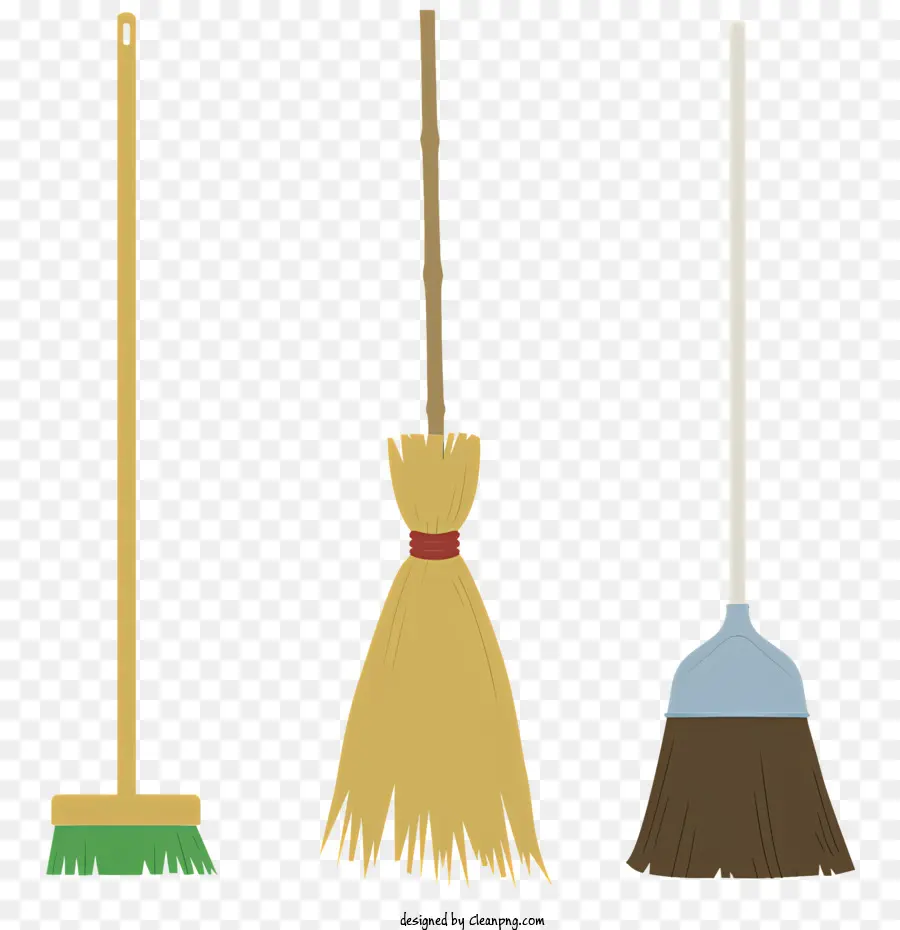 broom mop cleaning maintenance wooden sticks
