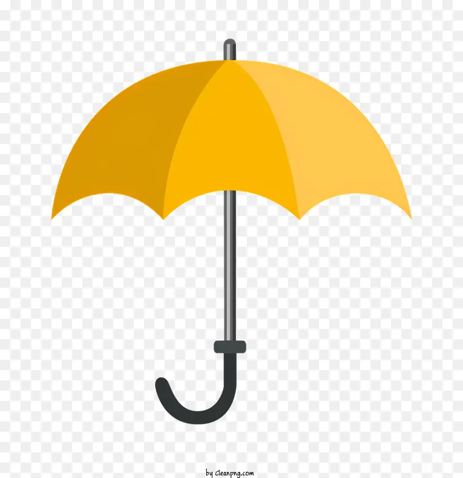 Gelbe Regenschirm Regenschutz Regenschirm Regenwetter nasses Erkrankungen - Gelber Regenschirm mit geschlossenem flexibles Material