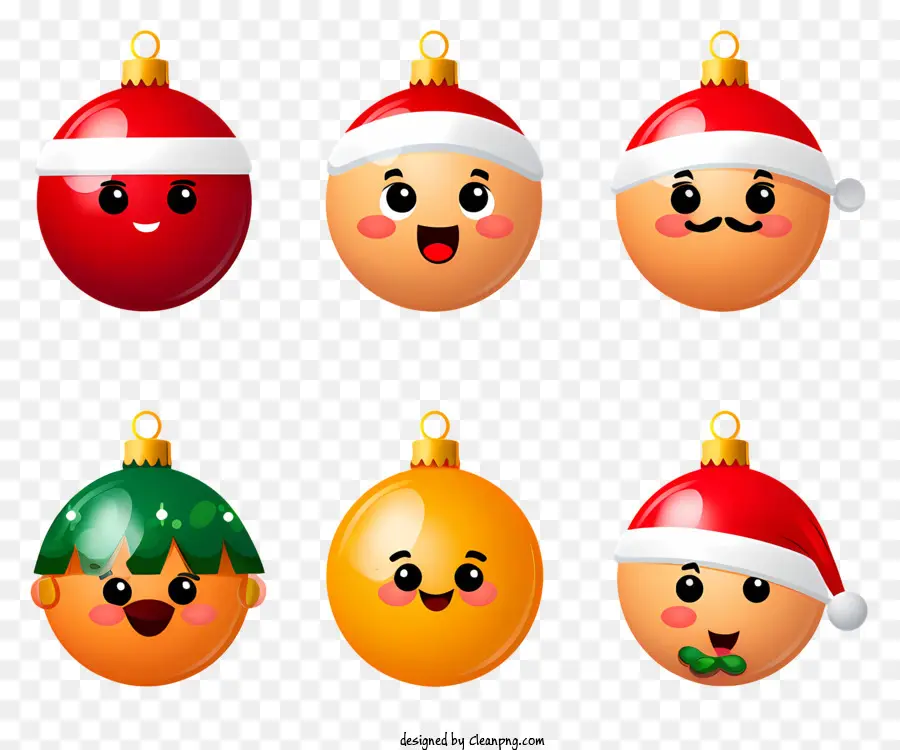 Orange - Cartoon -Obst -Ornamente in festlichen Kleidung und Accessoires