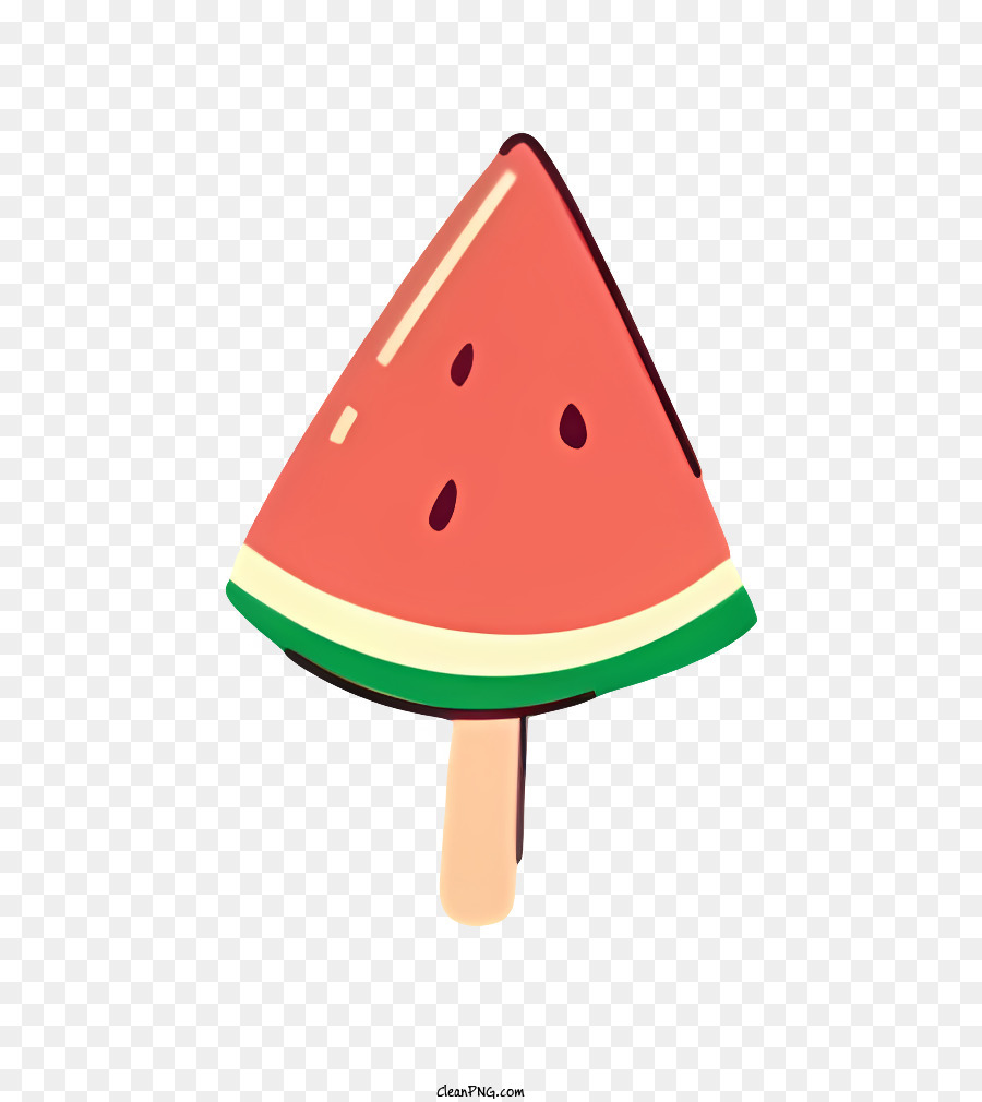 Wassermelonscheibe Wassermelone auf einem stockspitzigen Wassermelonenscheiben Runde Basis Wassermelonenscheibe Rot Wassermelone - Wassermelonschneide am Stock mit lebendigen Farben