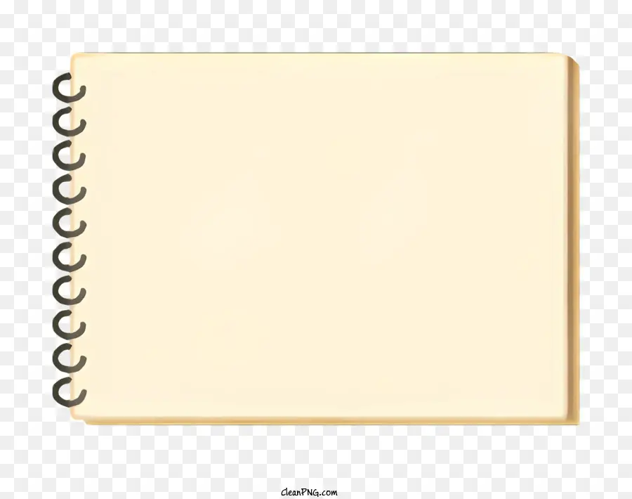 nền trắng - Trang Notebook trống với kết cấu mượt mà và các cạnh