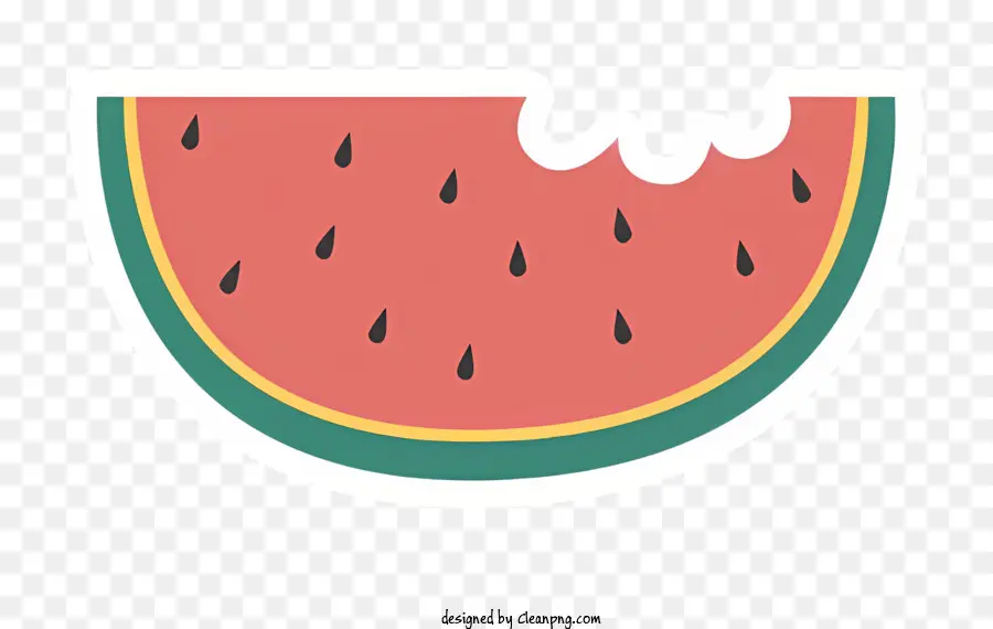 dưa hấu - Bánh dưa hấu với nước trái cây trên nền đen