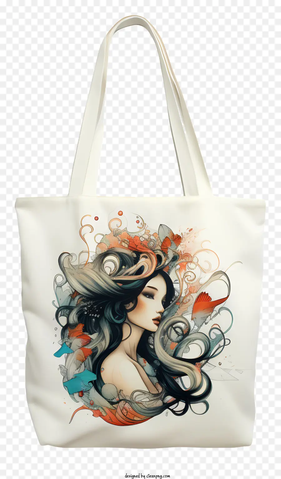 hoa thiết kế - Người phụ nữ xinh đẹp với mái tóc xoăn cầm hoa tute