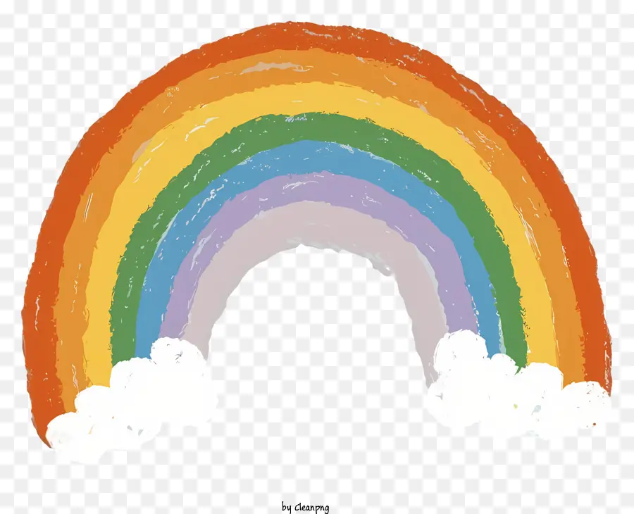 arcobaleno - Arcobaleno colorato con frase 