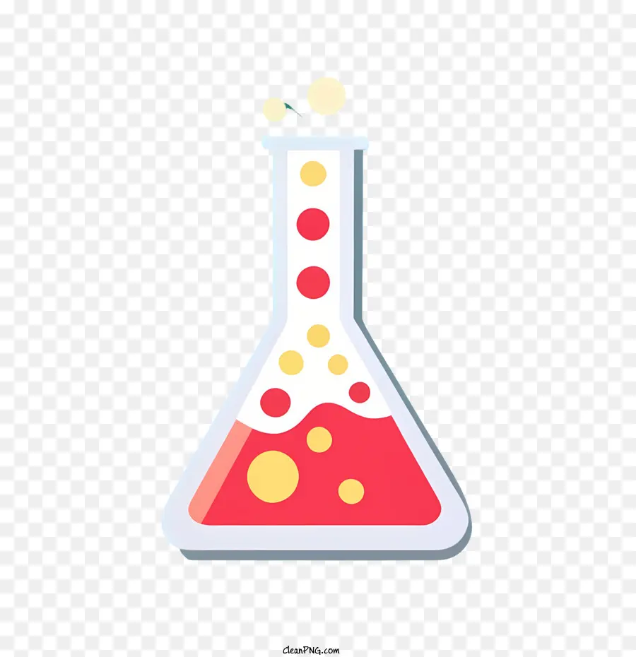 Laborglasbecherkolben Chemie Labor -Experiment - 