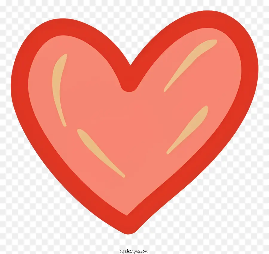 Phim Hoạt Hình Trái Tim - Hoạt hình trái tim đỏ với nền đen, bề mặt mịn