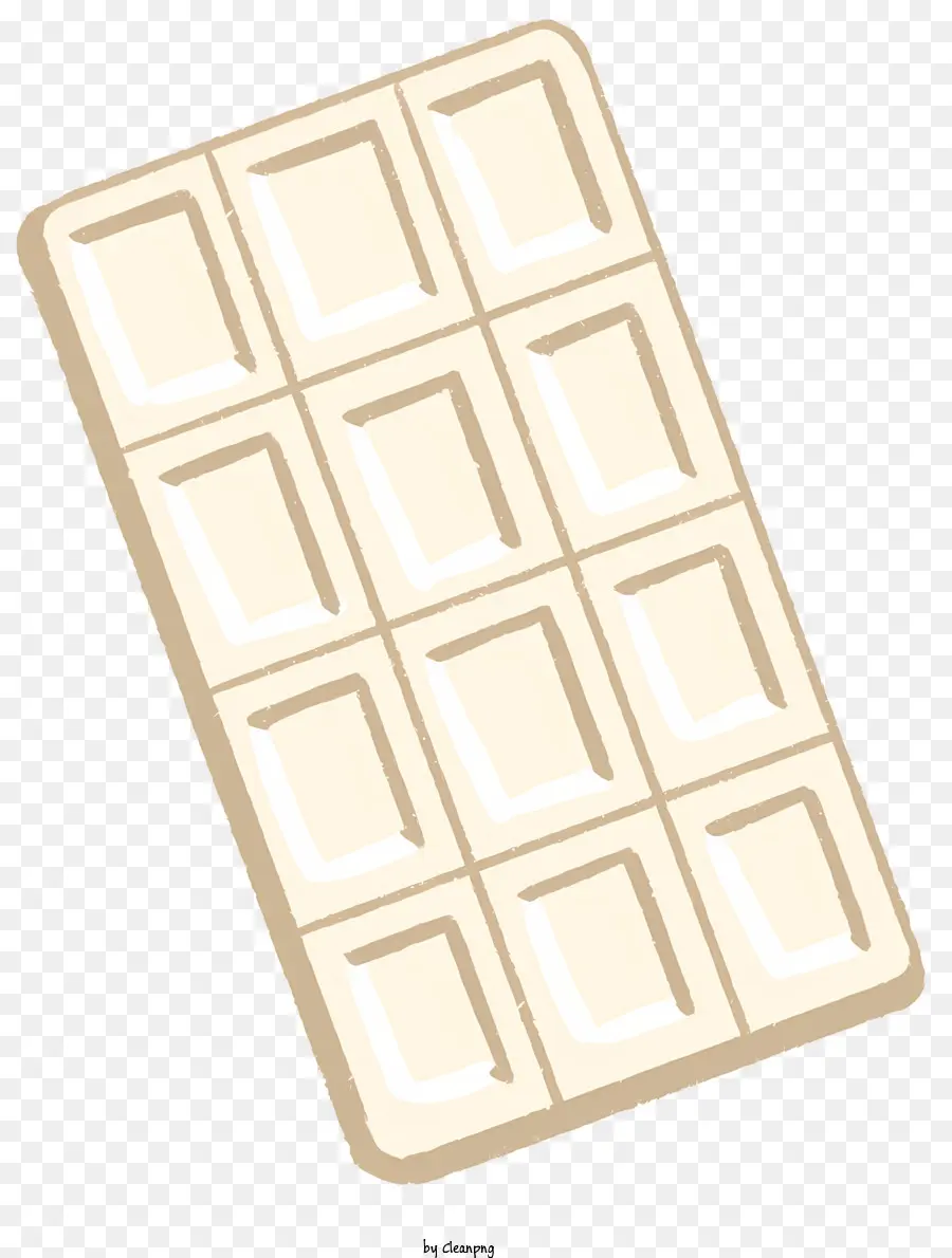 scatola quadrata bianca cartone animato Design minimalista Apparenza pulita Scatole quadrate - Immagine minimalista di piccole scatole sulla scatola bianca