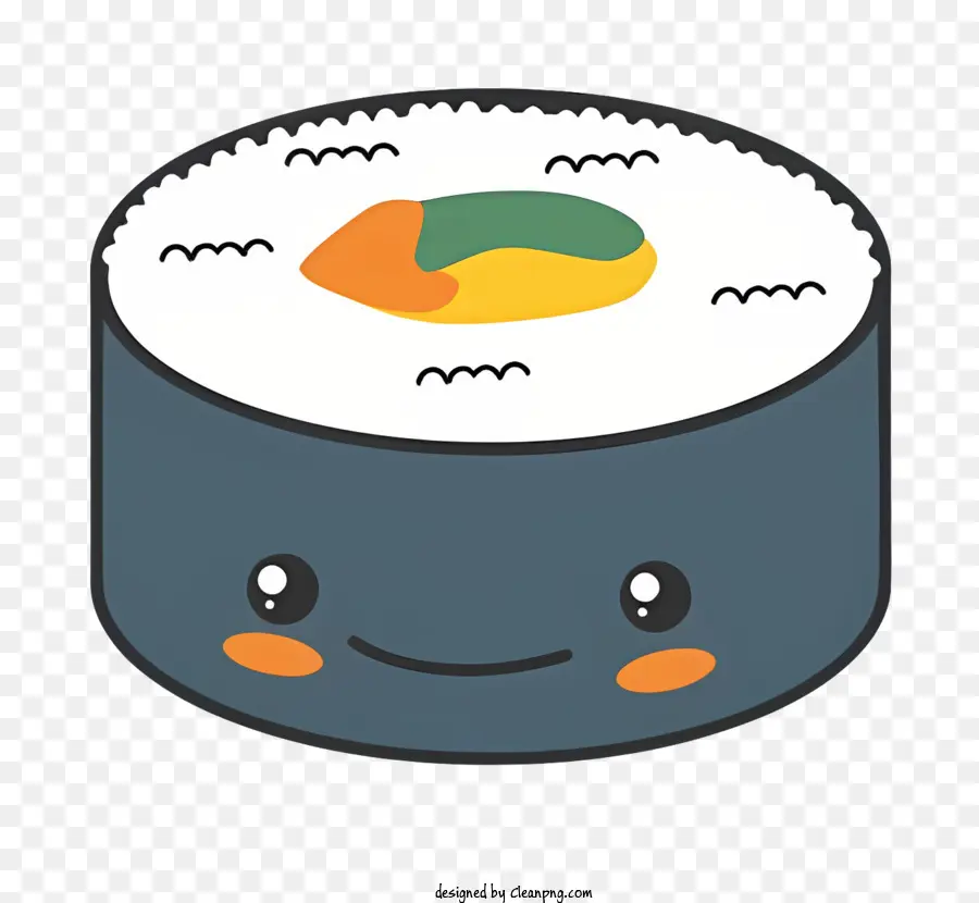 Tomaten - Cartoon Taco -Charakter mit lächelndem Gesicht und Füllung