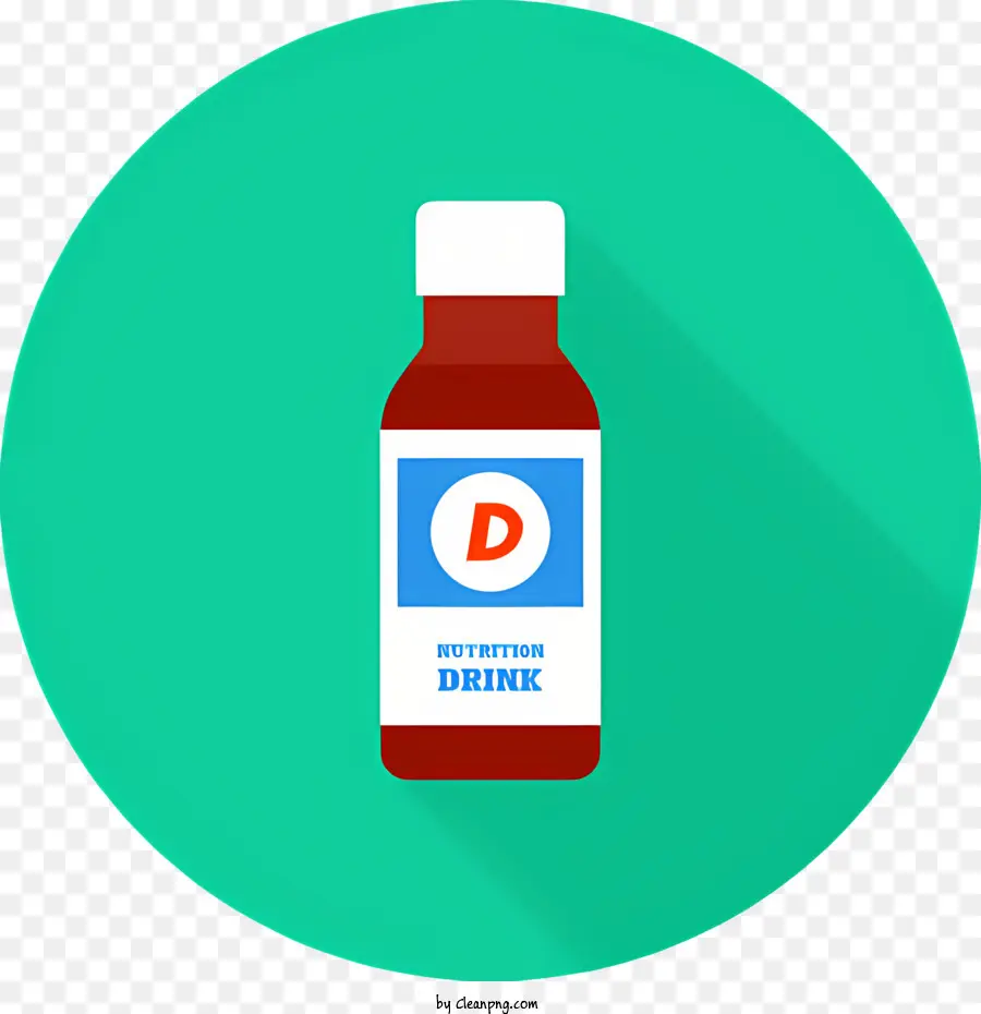 Kunststoff Flasche - Diät -Soda -Flasche mit rotem Etikett und Logo