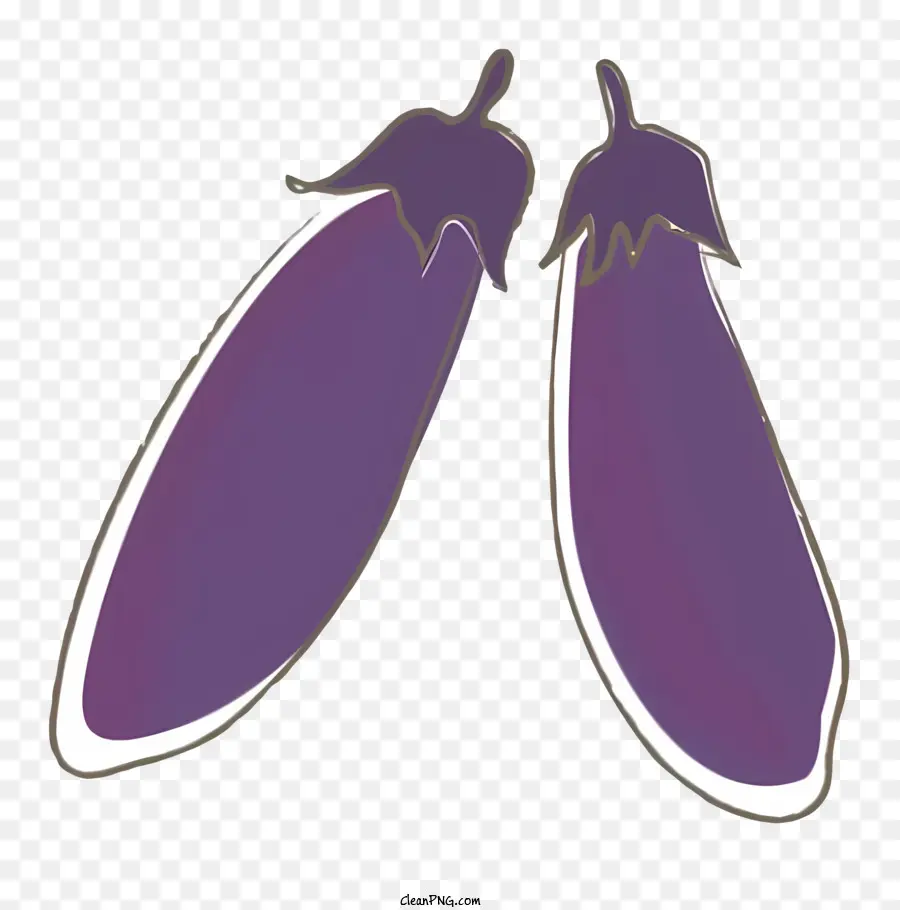 icon purple eggplants eggplant sizes eggplant maturity black background