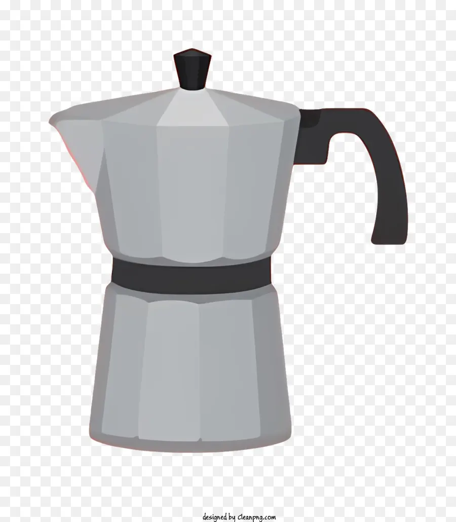 Bohnenkaffeemaschine Griff Ein / Aus -Knopf Schwarzer Basis - Funktionelle, gut genutzte Kaffeemaschine mit robuster Konstruktion