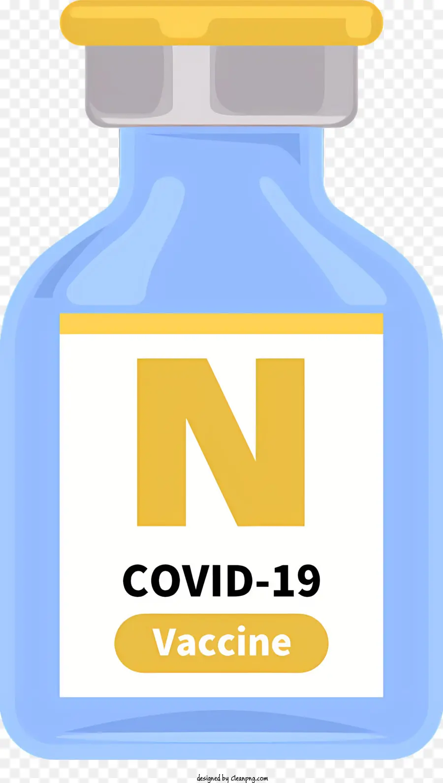 Vắc-xin y tế Covid-19 Nhiễm trùng phòng chống - Chai vắc-xin Covid-19 có nhãn 'N' và 'VAC'