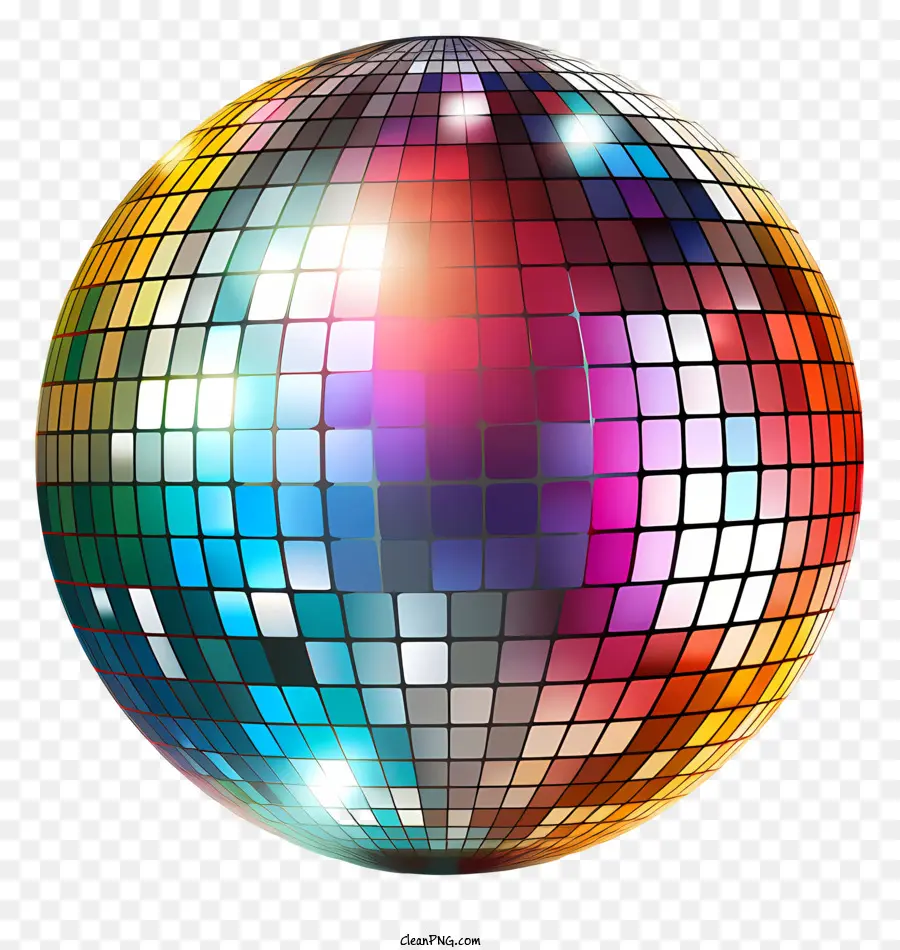 capodanno - Palla da discoteca con superfici riflettenti per la promozione degli eventi