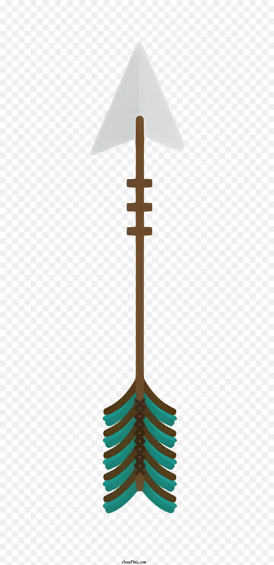 Wooden arrow