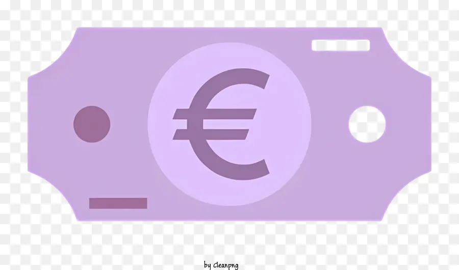 Finanzierung Euro Symbol Europäische Union Währung Euro -Banknote -Währung - Das Euro -Symbol repräsentiert die Währung und das Geld der Europäischen Union