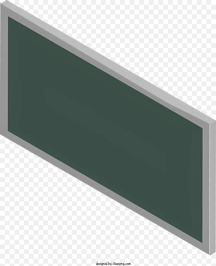 Icona Blackboard Dockeboard Insegnamento dell'apprendimento - Tasco tipico con superficie verde per la scrittura