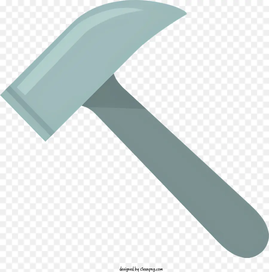 Icon Hammer Tool Construction DIY - Hammer: langer Griff, schwerer Kopf, für die Konstruktion verwendet