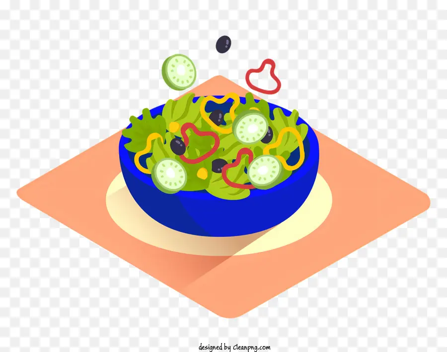 insalata - Ciotola di verdure a fette e frutta con condimento