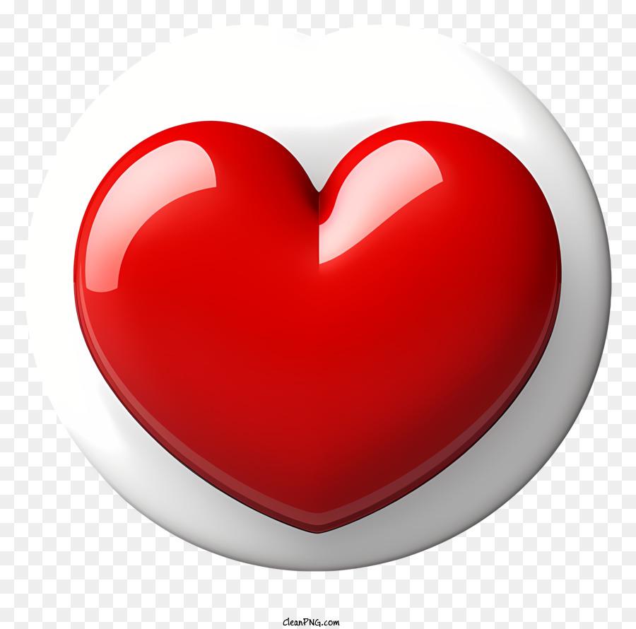 Button with heart design surrounded by frame png download - 3228