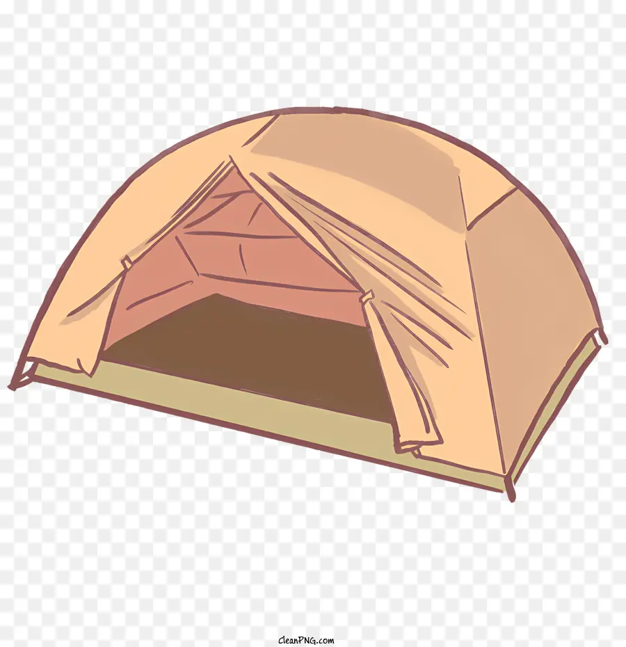 icona tenda in tela tenda da tenda bianca - Immagine grafica della tenda aperta con tela esterna