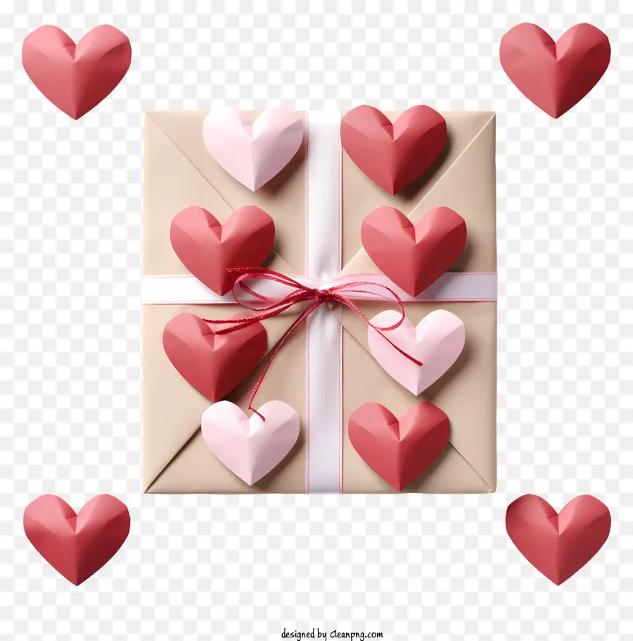 Pink Ribbon - Geschenk in braunes Papier mit rosa Band eingewickelt