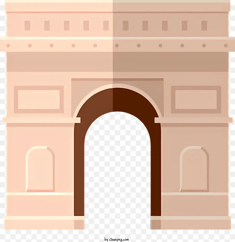 Icona arc de triomphe paris monumenti in Francia - Disegno di Arc de Triomphe, Parigi, Francia