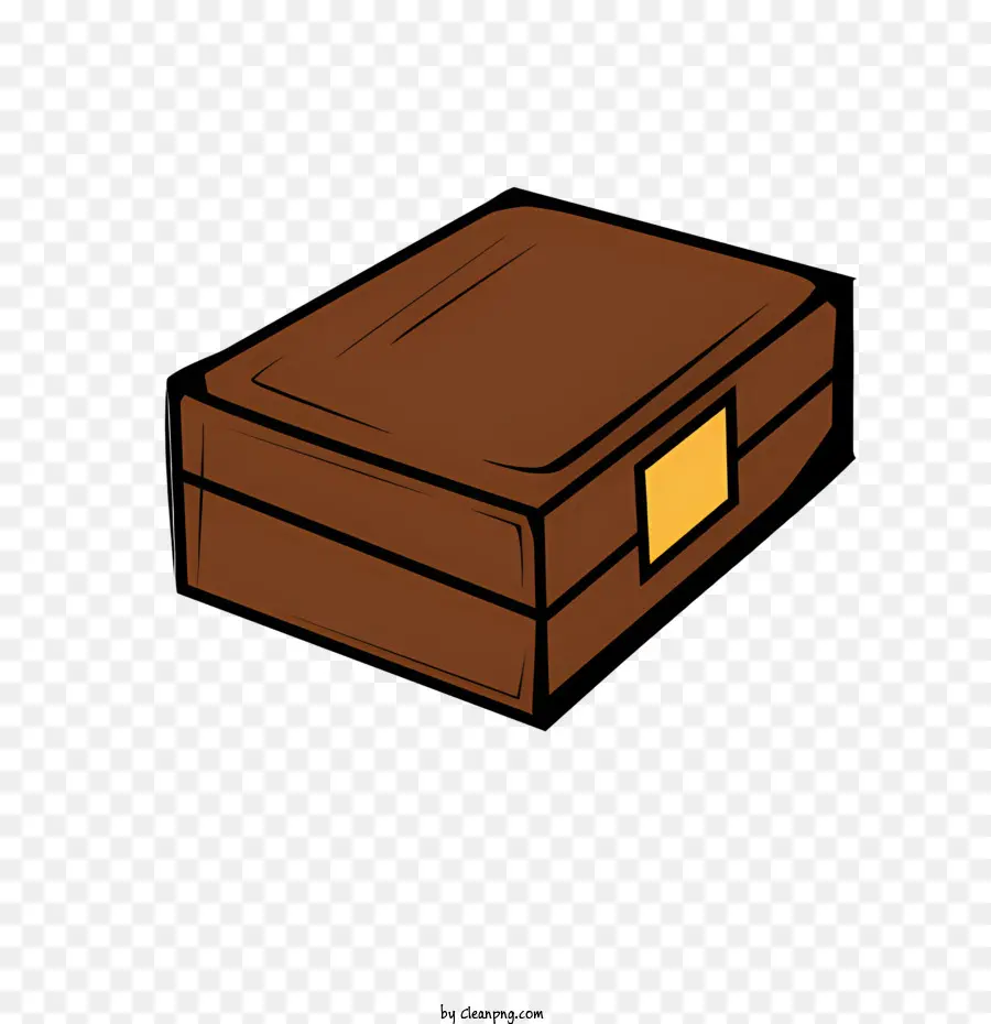 Icon Box in legno manico oro grande apertura piccola serratura in ottone - Scatola di legno con manico d'oro e blocco