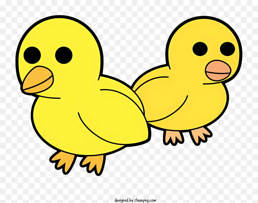 Icon gelbe Ente große braune Augen kleine Augenkamera Kamera - Lächelnde gelbe Ente mit großem braunem Auge
