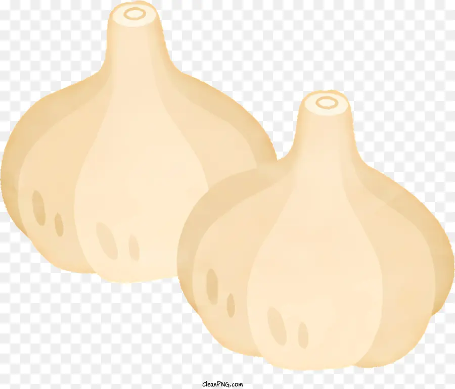 icon garlic bulbs black background size comparison food photography