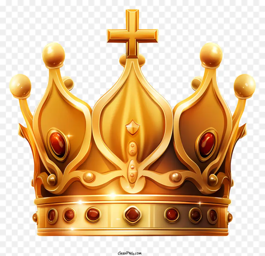 gold Krone - Symbol der Könige, Macht, Prestige, Wohlstand und Glauben