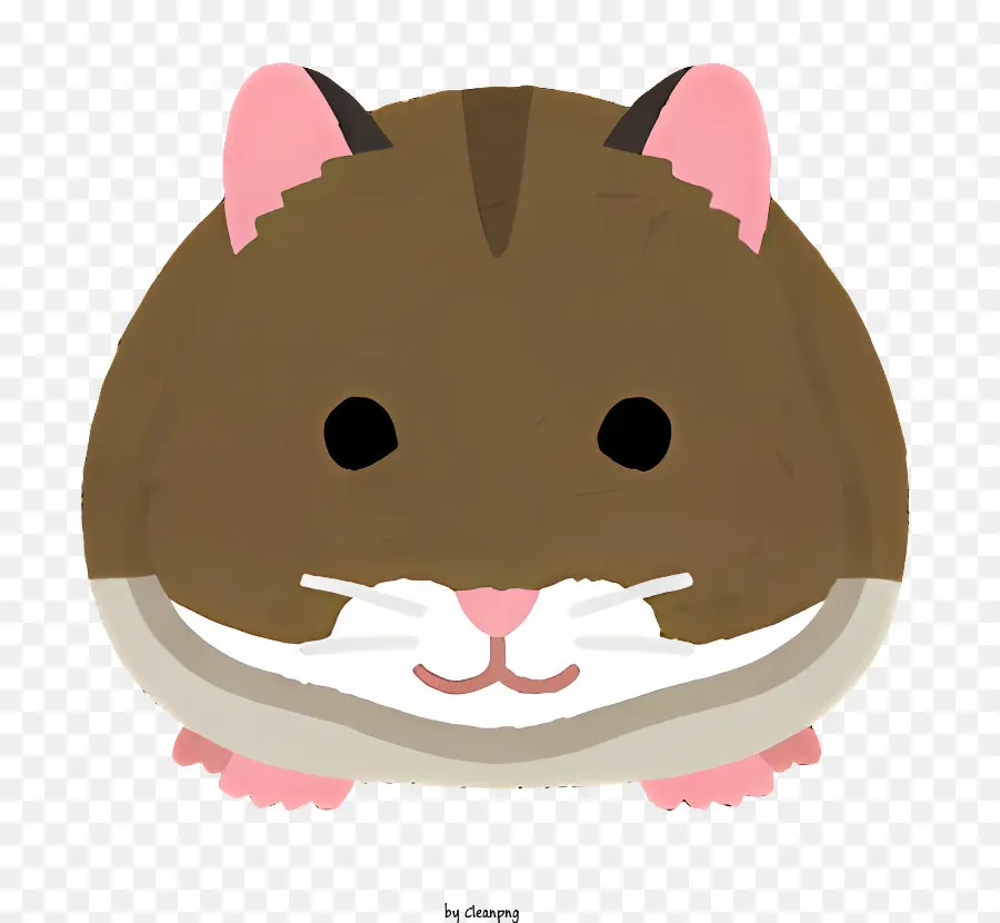 Hamster - Hamster dễ thương với đôi mắt to và cổ áo màu hồng