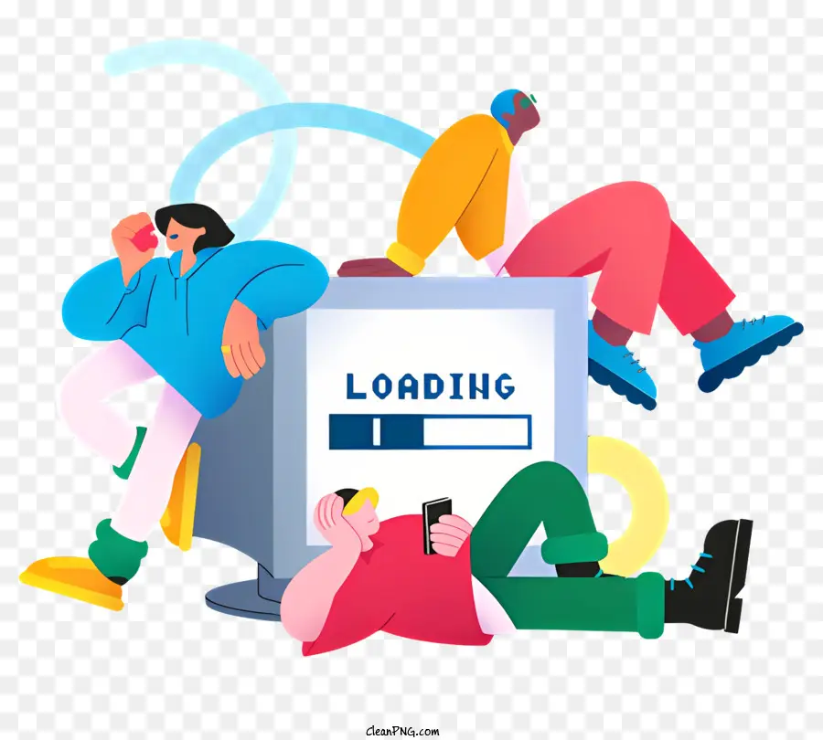 web loading computer casual clothing relaxation