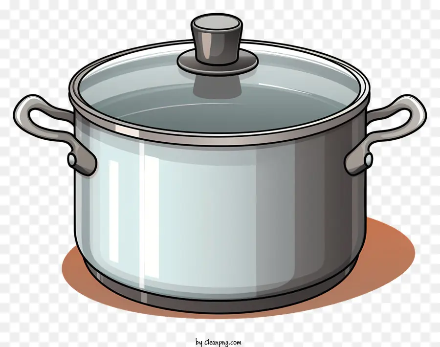doodle steel saucepan stainless steel pot large pot water filled pot handle pot