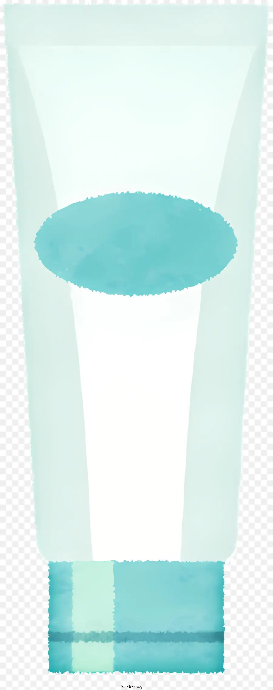 icona contenitore in plastica traslucida striscia di plastica blu in plastica trasparente tappo di plastica - Contenitore cilindrico piccolo fatto di plastica traslucida