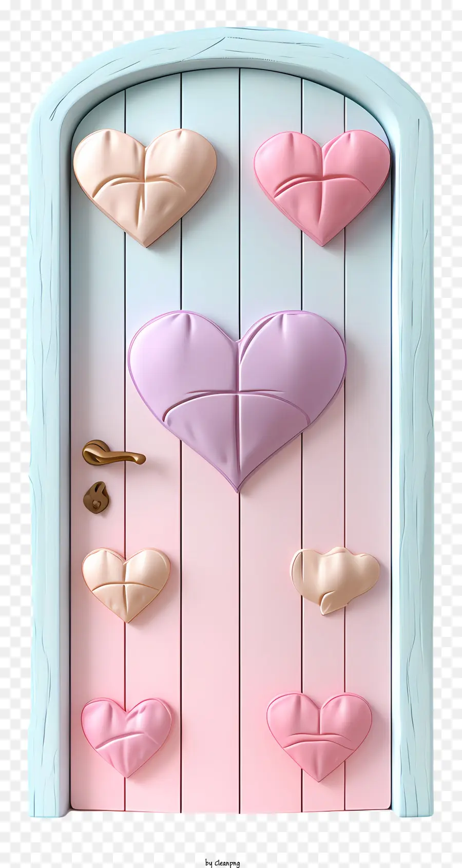 valentine door pink wooden door blue wooden door heart painted door white door frame