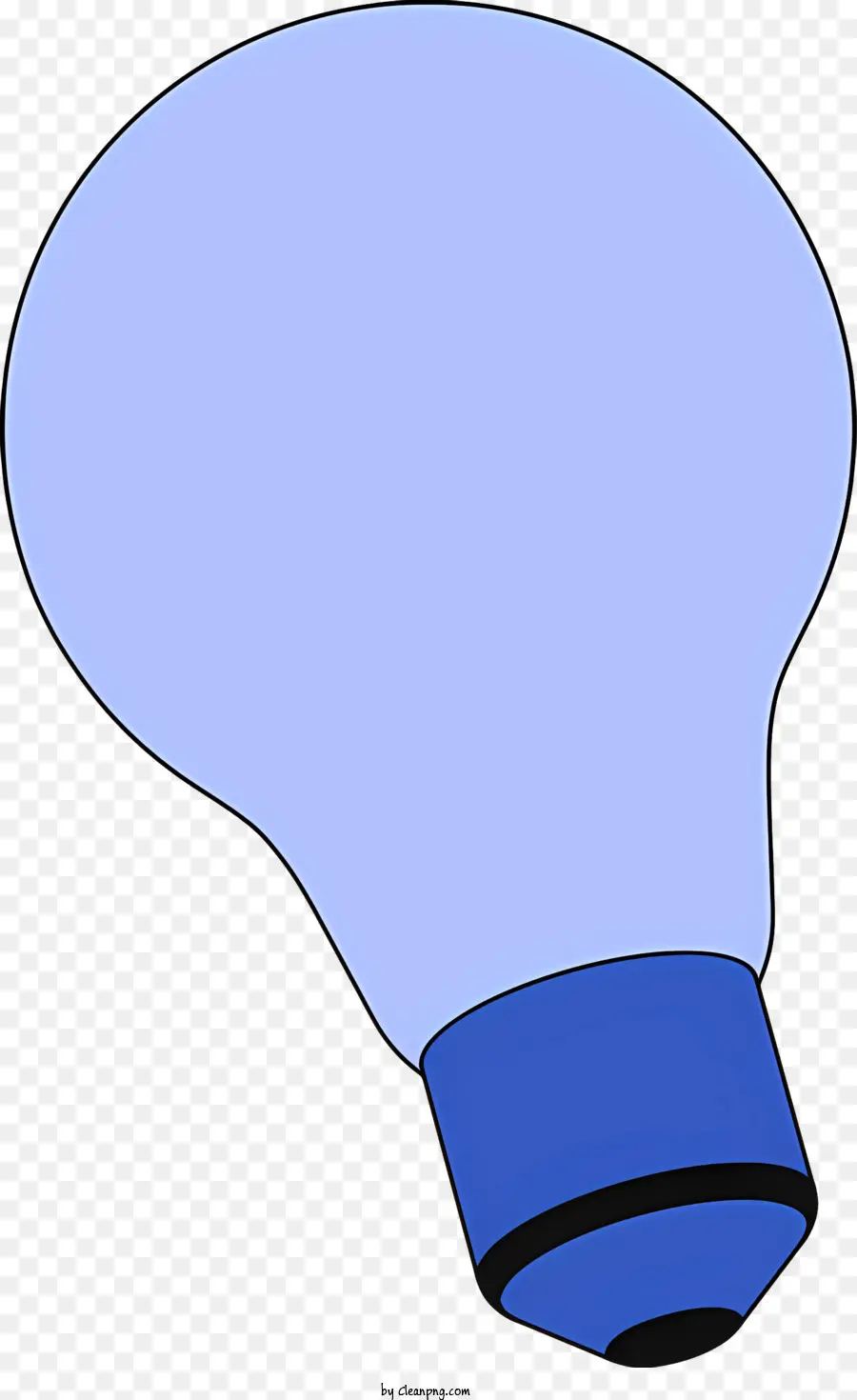 Objekte blaue Glühbirne Reflektierende Glühbirnenbuchse Beleuchtung Inspiration Beleuchtung Design - Blaues Licht scheint aus der Glühbirnenhöhle